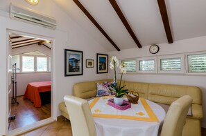 Apartment (One-Bedroom Apartment with Terrace an) | Living room