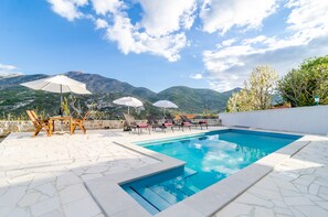 House (Two Bedroom Villa with Terrace and Sw) | Pool - Country Home Matkovic - Duba (Konavle)