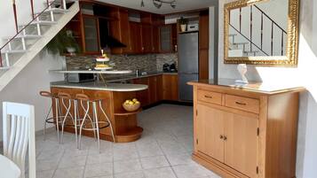 Apartment (Three Bedroom Apartment with Terrace ) | Private kitchen | Fridge