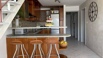 Apartment (Three Bedroom Apartment with Terrace ) | Private kitchen | Fridge