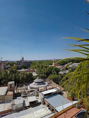 Utsikt fra overnattingsstedet