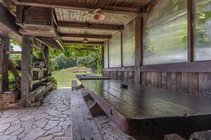 Outdoor dining - Vineyard Home Martin With Sauna (Brežice)