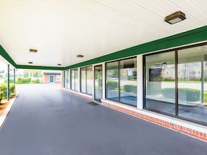 Entrée de l’hébergement