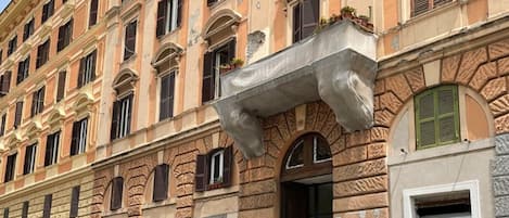 Fassade der Unterkunft