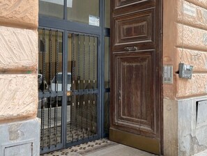 Overnatningsstedets facade