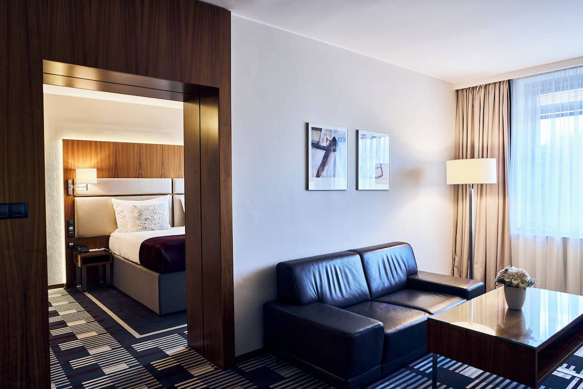 Suite studio exécutive | 1 chambre, minibar, coffre-fort, bureau