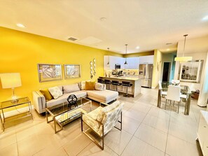 Área de sala de estar