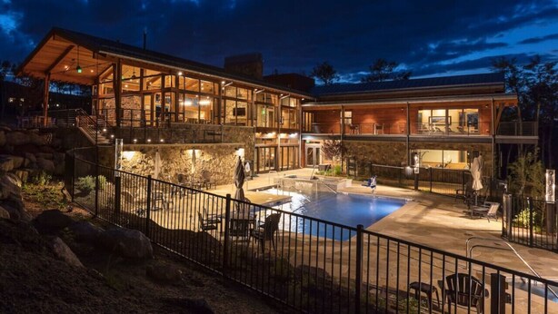 A heated pool - Modern Mountain Retreat | Resort Amenities | Spacious layout (Silverthorne)