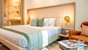 Luxury Double Room | Minibar, desk, iron/ironing board, free WiFi