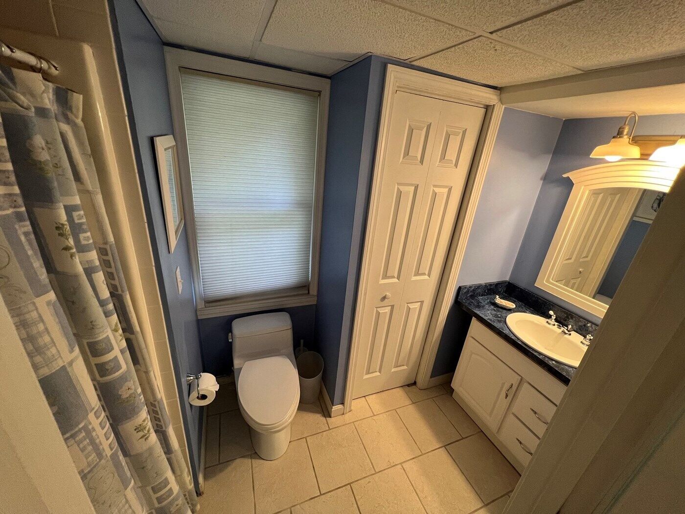 lower level full bathroom