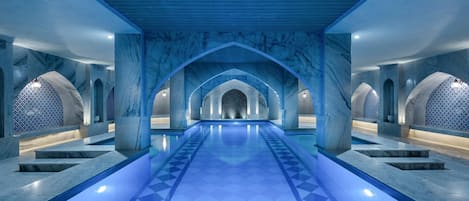 Höyrysauna, turkkilainen sauna, vartalohoitoja, vartalokääreitä