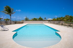 Outdoor pool - SALT 6: swimming pool, direct access to Orient Bay beach (saint Martin)