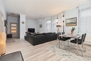 Apartment, 1 Bedroom, Balcony | Living room - Wrocław Lux Apartment Krzycka by Renters (Wroclaw)