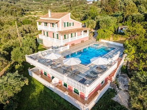 Floor plan - Sea View - Villa Amalia (Corfu)