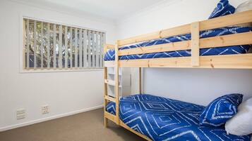 5 bedrooms, iron/ironing board, travel cot, free WiFi