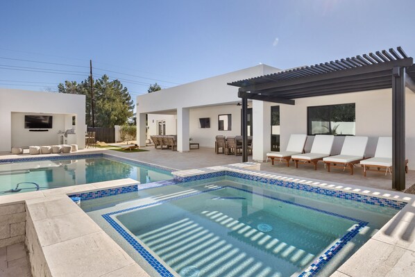 Piscine chauffée