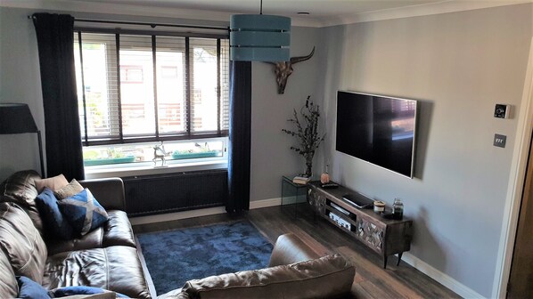 Smart-tv och böcker