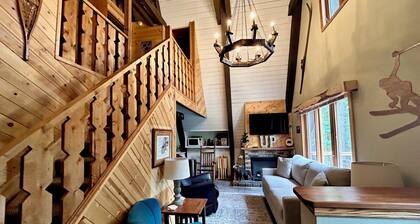A-Frame - Near Ski Resort, Trails, FirePit, sauna