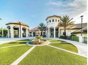 Enceinte de l’hébergement