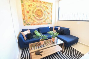 Living room - Colmena Hotel CDMX Suites Roma (Mexico City)