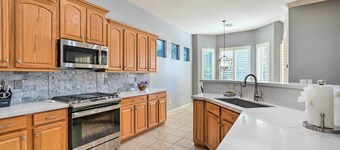 Play Pool, Grill Out! Group-Friendly Glendale Home