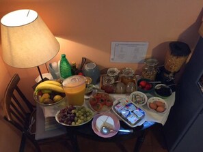 Petit déjeuner buffet compris tous les jours