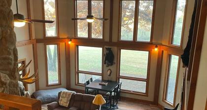 Cozy house nestled in the country