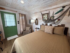 1 makuuhuone, vuodevaatteet