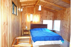 2 bedrooms, free WiFi, bed sheets - Cabin #3 (Araucanía)