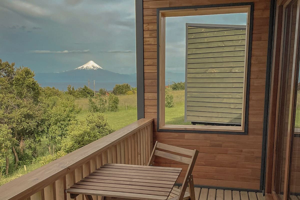 Cabana conforto, acessível para pessoas com deficiência física, vista para o lago | Terraço/pátio