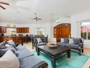 TV - Premium Villa with Private Pool and Barbecue (Sosúa)