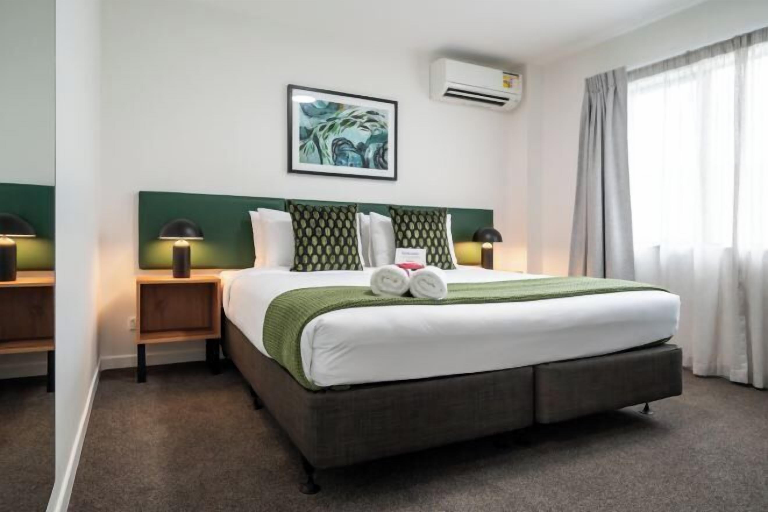 Premium bedding, Select Comfort beds, in-room safe, desk