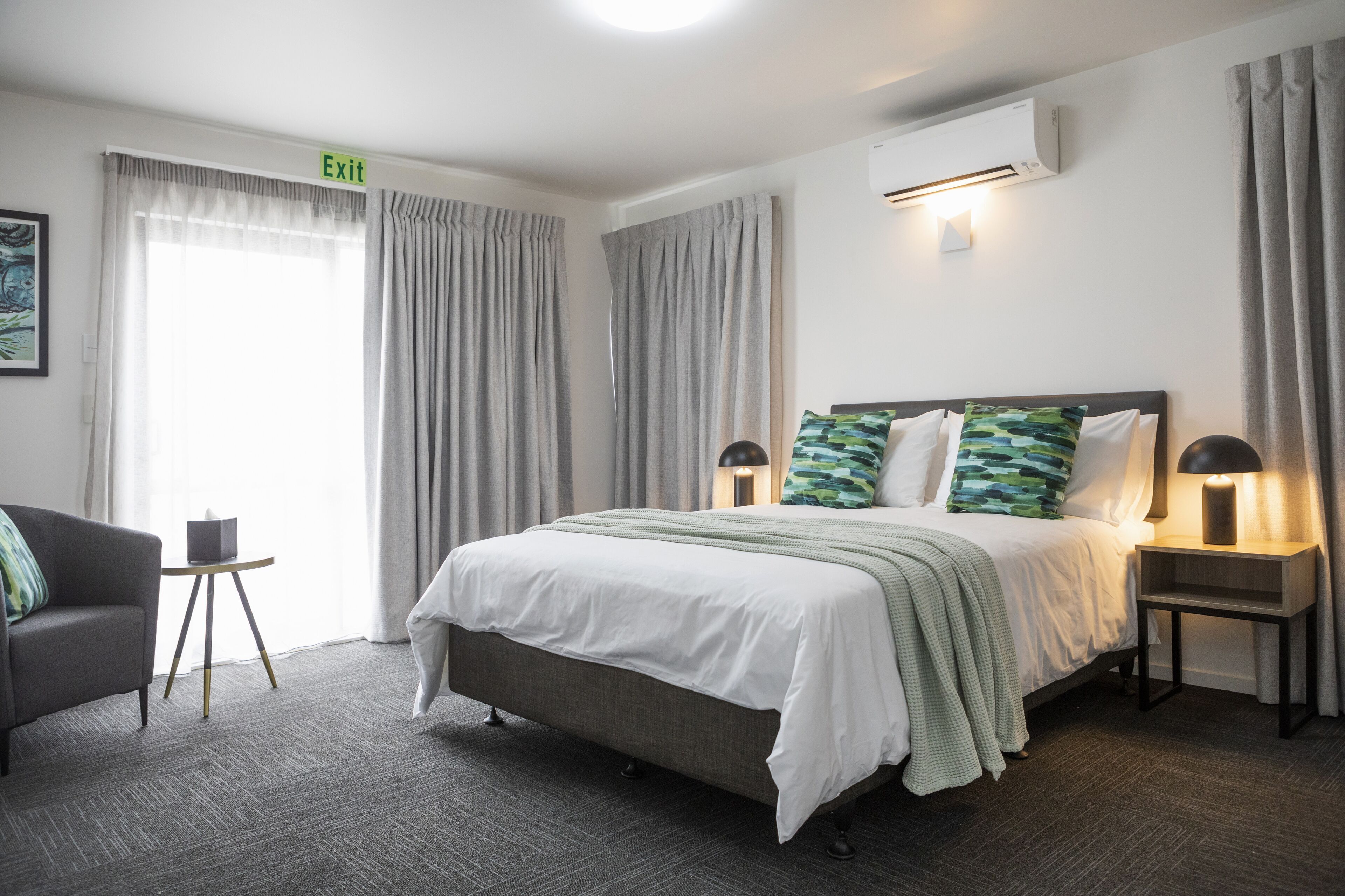Premium bedding, Select Comfort beds, in-room safe, desk