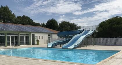à 5 min de la plage, idéal pour les familles.