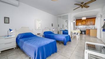 1 slaapkamer, reisbedje, gratis wifi, beddengoed