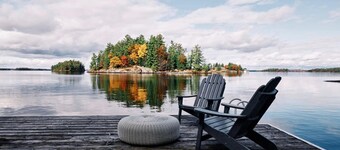 20 acre Private Island, 1+mile walking path, Sleeps up to 22!