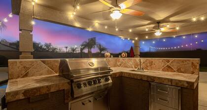 Spacious family retreat w/ private pool, game room, and activities for all ages