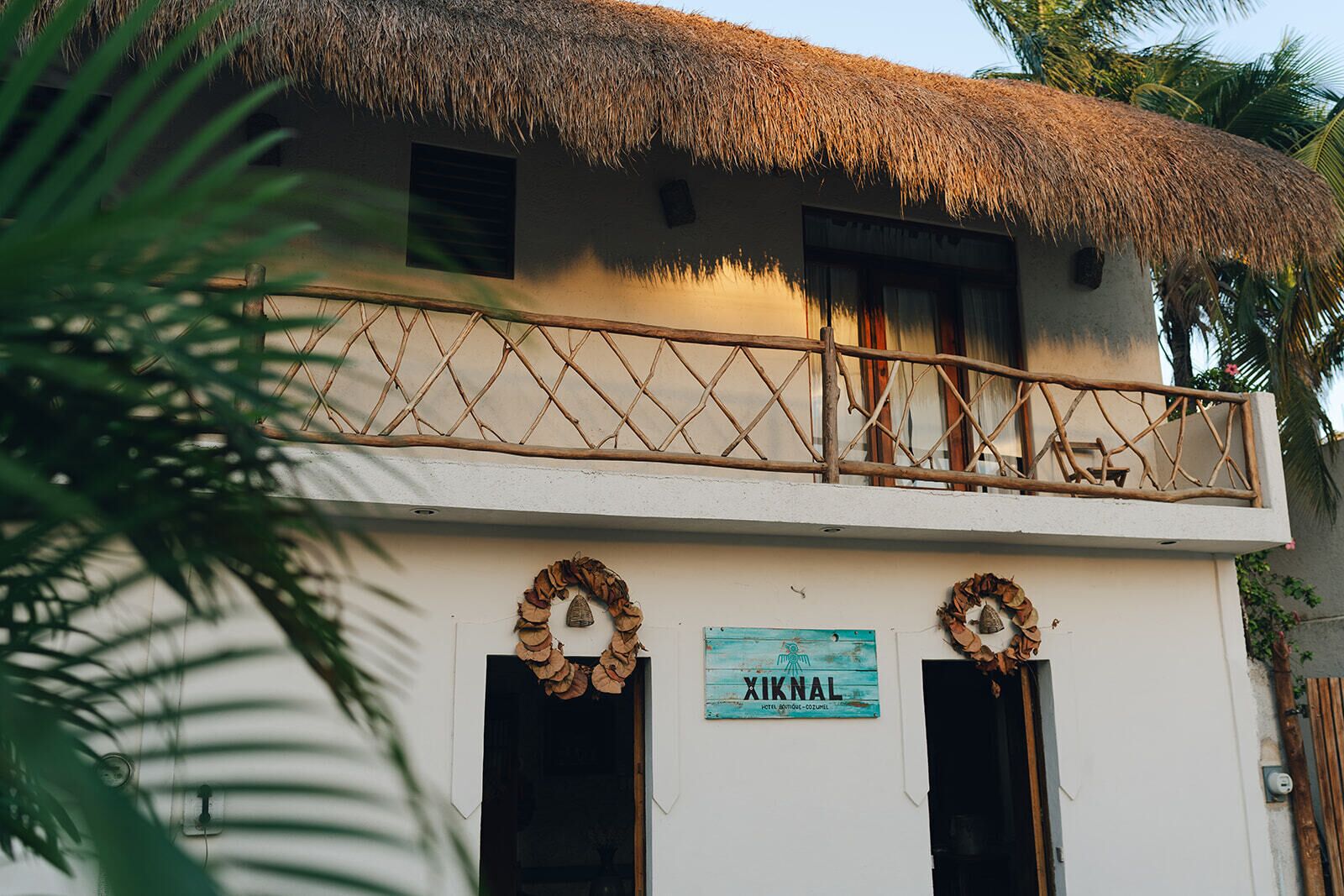 Fassade der Unterkunft