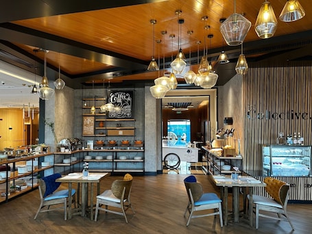 Daily buffet breakfast for a fee. DoubleTree by Hilton Muscat Qurum