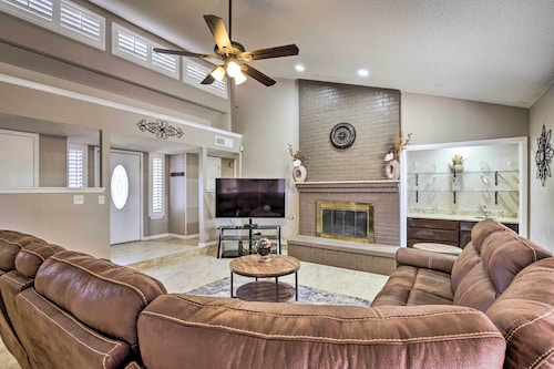 Large Yard: Family-Friendly El Paso Rental Home