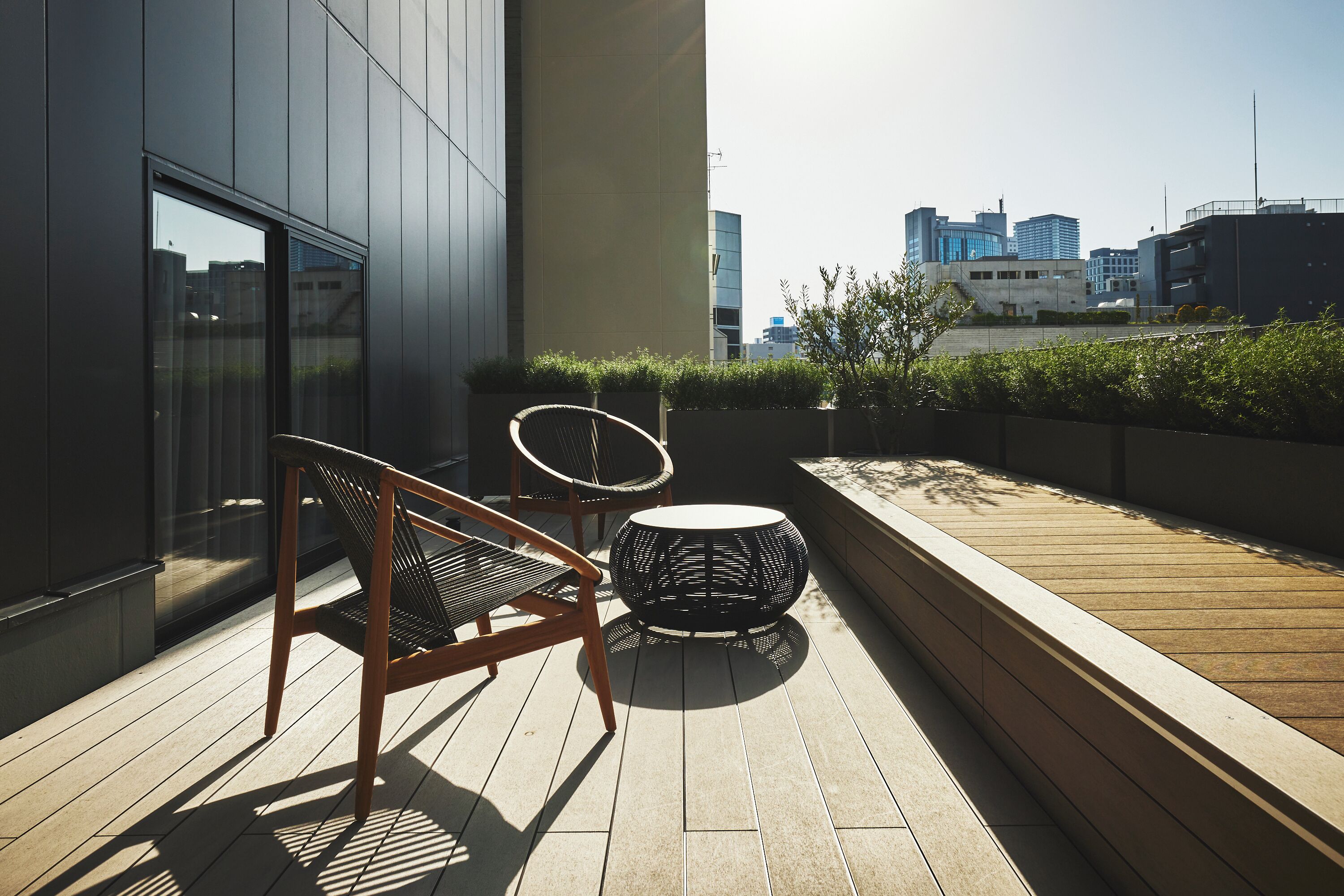 Camera Grand, 2 letti singoli, terrazzo | Terrazza/patio