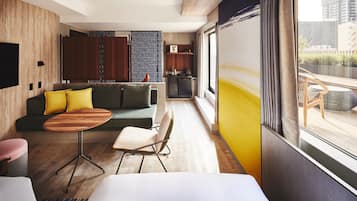 Grand Room, 2 Single Beds, Terrace | Premium bedding, down duvets, in-room safe, blackout curtains