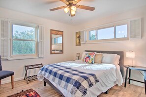 3 chambres, bureau, Wi-Fi, draps fournis