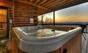 Bain à remous extérieur
