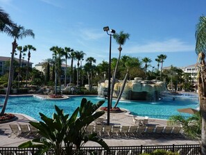 Outdoor pool - ORLANDO 2BR VILLA (Orlando)