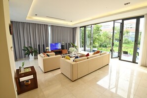 TV connectée, cheminée