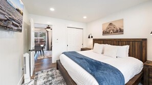 4 soverom, skrivebord, strykejern/-brett og wi-fi (inkludert)