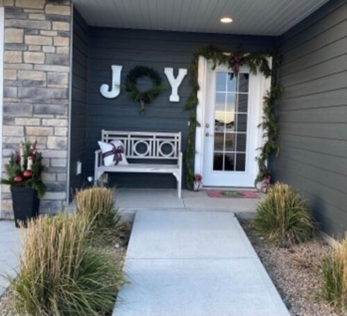 Spacious new home with a country feel.