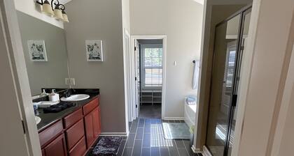 Relax with us 2-story home by a lake.