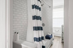 Hair dryer, towels